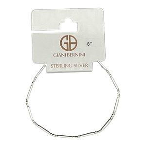 8” Sterling Silver Bracelet